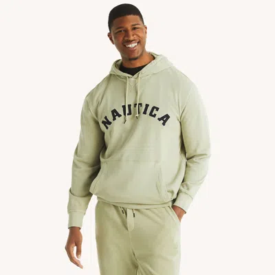 Nautica Mens Big & Tall Logo Pullover Hoodie In Multi