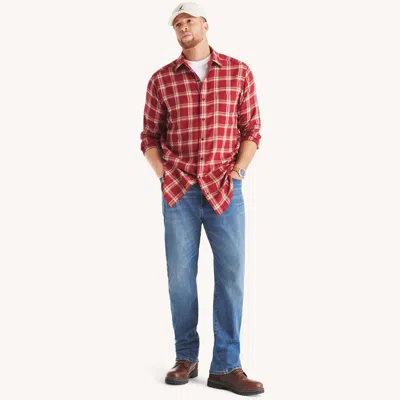 Nautica Mens Big & Tall Plaid Shirt In Multi