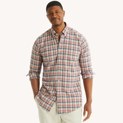 Nautica Mens Big & Tall Plaid Shirt In Multi