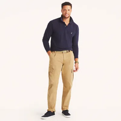 Nautica Mens Big & Tall Pleated Cargo Pant In Multi