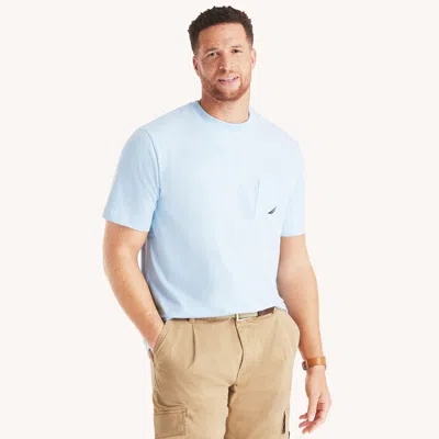 Nautica Mens Big & Tall Pocket T-shirt In Multi