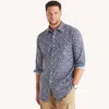 Nautica Mens Big & Tall Printed Shirt In Multi