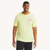 Nautica Mens Big & Tall Sailing Regatta Graphic T-shirt In Multi