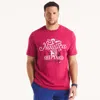 Nautica Mens Big & Tall Shipyard Graphic T-shirt