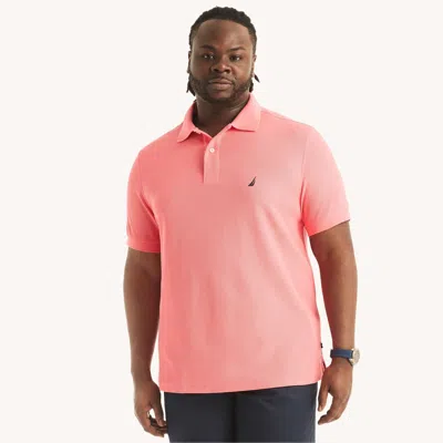 Nautica Mens Big & Tall Sustainably Crafted Classic Fit Deck Polo In Multi
