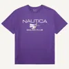 Nautica Mens Big & Tall Sustainably Crafted Logo Graphic T-shirt In Multi
