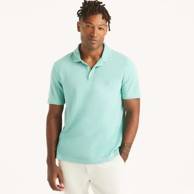 Nautica Mens Classic Fit Garment-dyed Polo In Pink