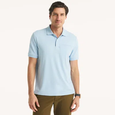 Nautica Mens Classic Fit Interlock Polo In Multi