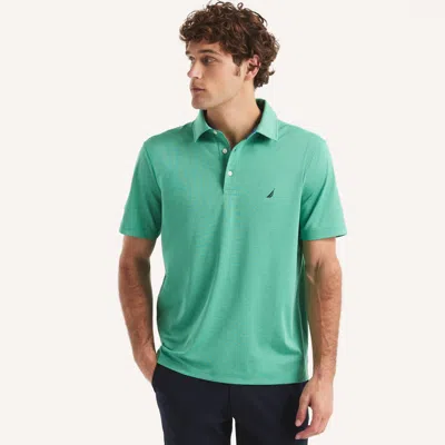 Nautica Mens Classic Fit Interlock Polo In Multi
