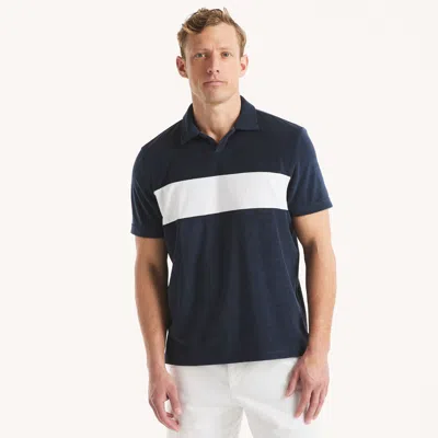Nautica Mens Classic Fit Johnny Collar Polo In Multi