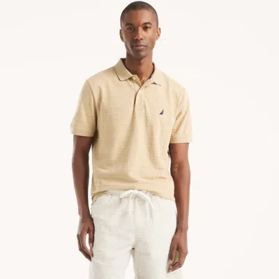 Nautica Mens Classic Fit Shadow Stripe Polo