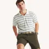 Nautica Mens Classic Fit Striped Polo In Multi
