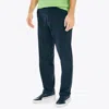 Nautica Mens Classic Fit Twill Pant In Blue