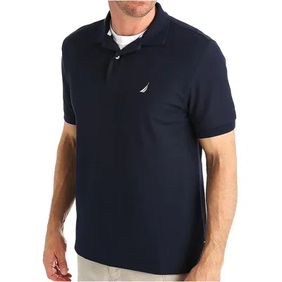 Nautica Mens Collar Cotton Polo