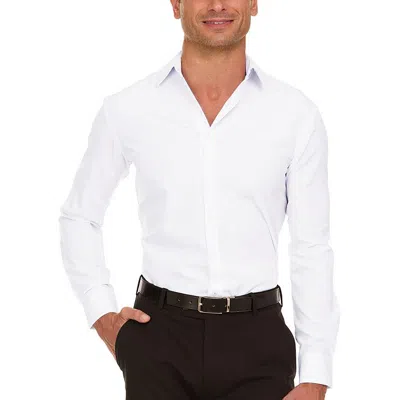 Nautica Mens Collar Polyester Button-down Shirt In Multi