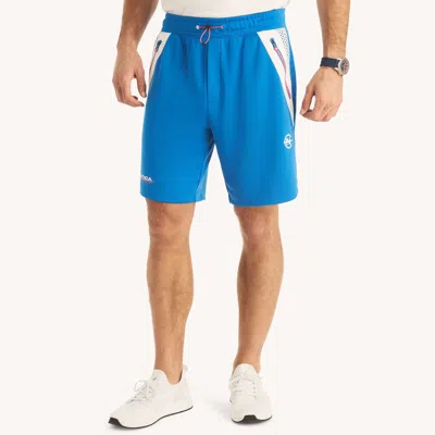 Nautica Mens Competition Sustainably Crafted 9" Short In Blue