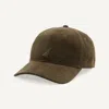 Nautica Mens Corduroy Cap In Gray