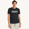 Nautica Mens Foil 1983 Graphic T-shirt In Multi