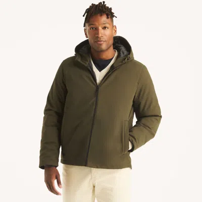 Nautica Mens Full-zip Jacket In Green