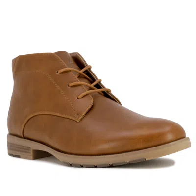 Nautica Mens Lace-up Chukka Boot In Brown
