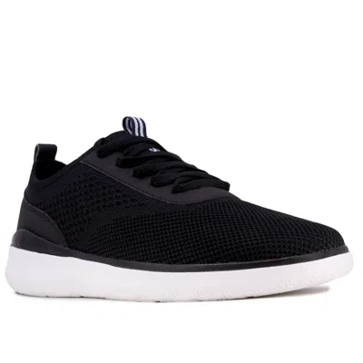 Nautica Mens Lightweight Mesh Sneaker In Black