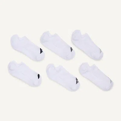 Nautica Mens Liner Socks, 6-pack In White
