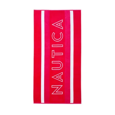 Nautica Mens Logo Beach Towel