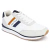 Nautica Mens Logo Lace-up Sneaker In Multi
