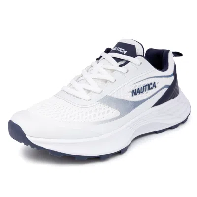 Nautica Mens Logo Mesh Sneaker In Multi