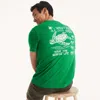 Nautica Mens Marine Life Graphic T-shirt In Multi
