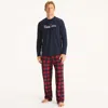 Nautica Mens Men's Family Plaid Pajama Set In Red