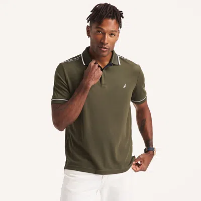 Nautica Mens Navtech Classic Fit Golf Polo In Multi