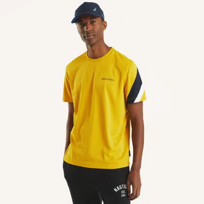 Nautica Mens Navtech Crewneck T-shirt In Multi