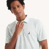 Nautica Mens Navtech Printed Classic Fit Polo