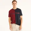 Nautica Mens Navtech Sustainably Crafted Crewneck Logo T-shirt In Red