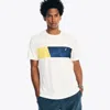 Nautica Mens Navtech Sustainably Crafted Crewneck T-shirt In White