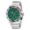NAUTICA MENS NST 101 RECYCLED STAINLESS STEEL CHRONOGRAPH WATCH