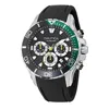 Nautica Mens Nst Chronograph Silicone Watch In Multi