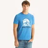 Nautica Mens Nyc Sailing Graphic T-shirt In Blue