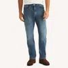 Nautica Mens Original Relaxed Stretch Denim In Blue