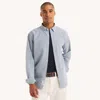 Nautica Mens Oxford Shirt In Blue