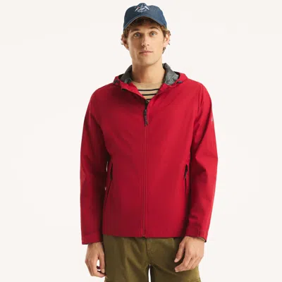 Nautica Mens Packable Jacket In Multi