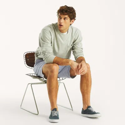 Nautica Mens Pocket Sweatshirt In Grey