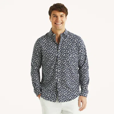 Nautica Mens Printed Shirt In Multi