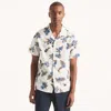 Nautica Mens Printed Short-sleeve Shirt In Multi