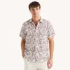 Nautica Mens Printed Short-sleeve Shirt In Multi
