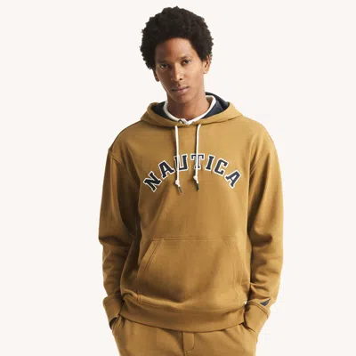Nautica Mens Pullover Logo Hoodie In Multi