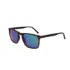 Nautica Mens Rectangle Sunglasses In Brown