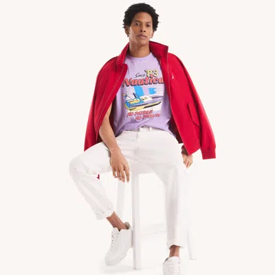 Nautica Mens Retro Vibe Graphic T-shirt
