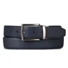 Nautica Mens Reversible Pebble Belt In Multi